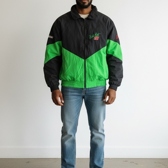 Chase Authentics Other - Joe Gibbs NASCAR Green And Black XLRacing  Mens Jacket